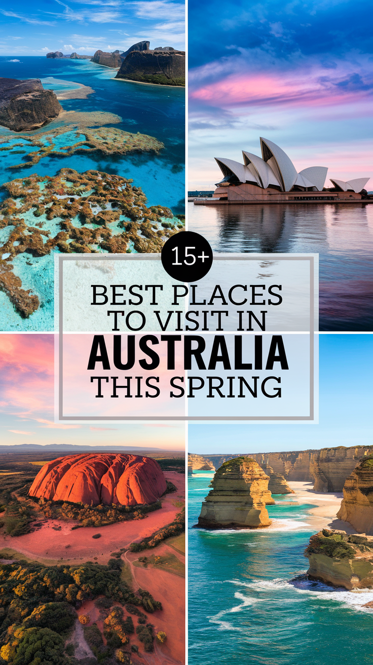 15+ Best Places to Visit in Australia This Spring
