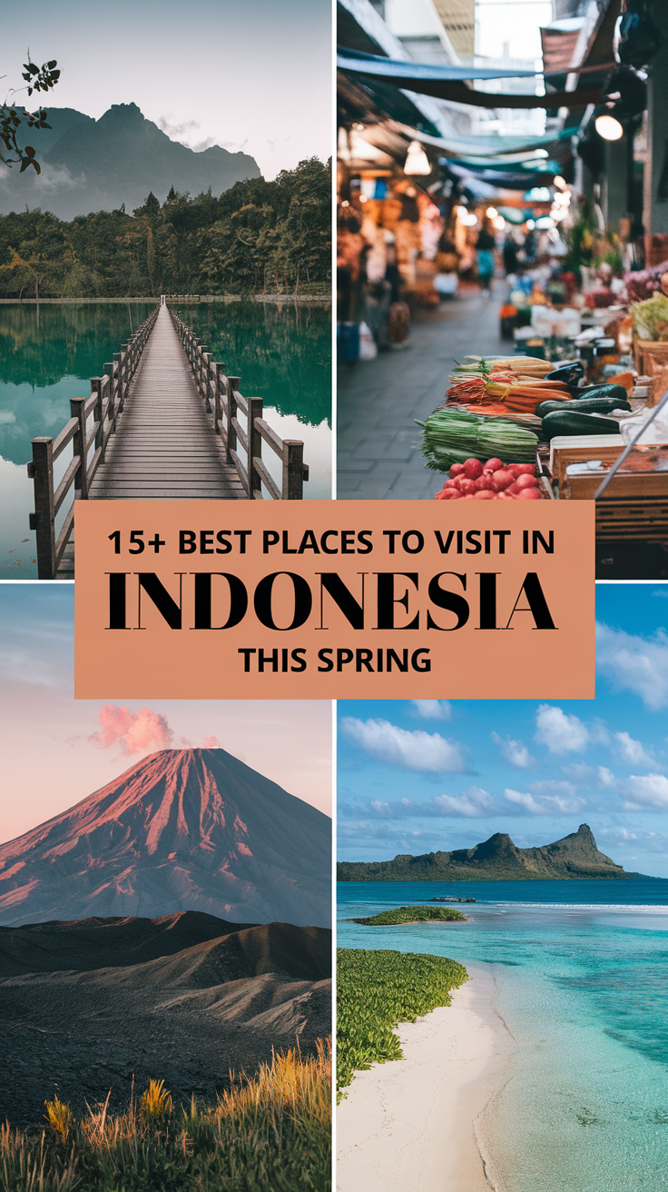 15+ Best Places to Visit in Indonesia This Spring