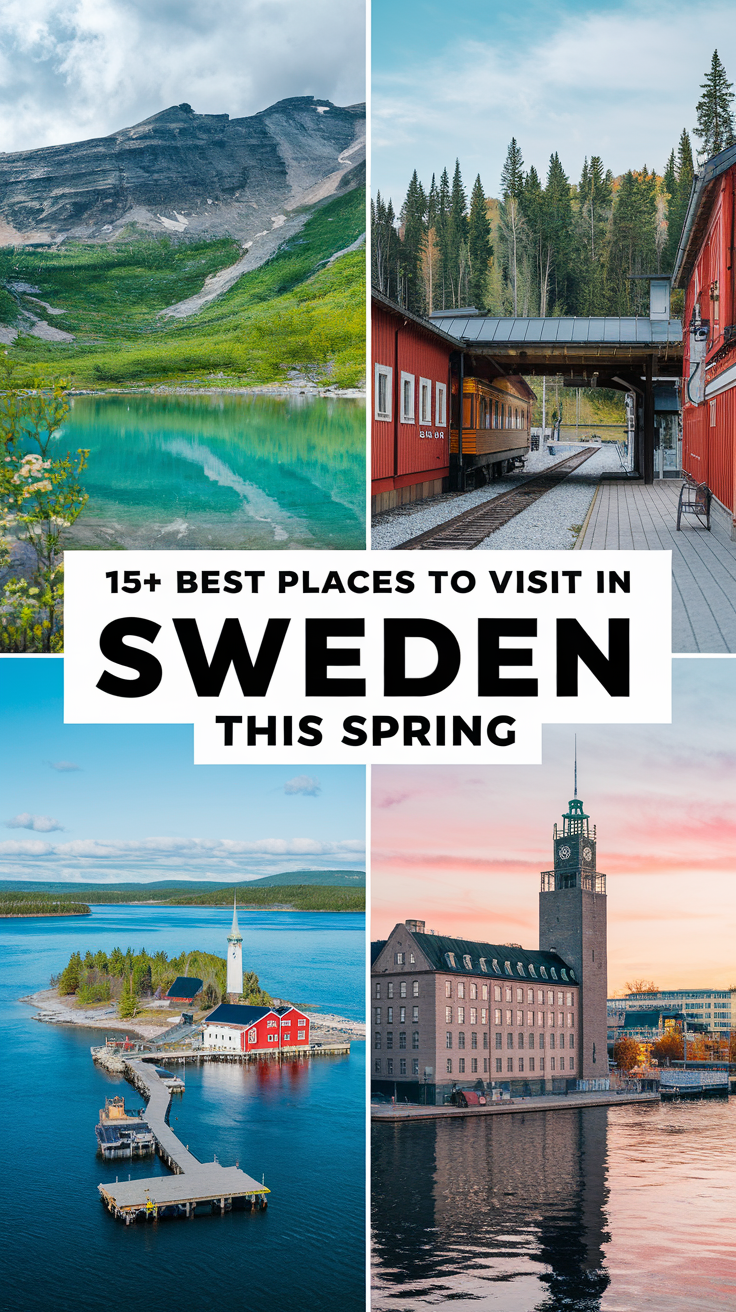 15+ Best Places to Visit in Sweden This Spring