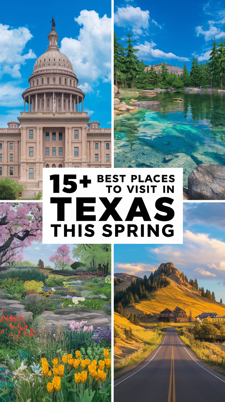15+ Best Places To Visit In Texas This Spring.