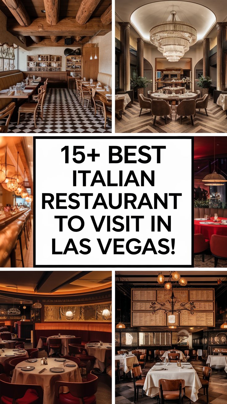 15+ Best Italian Restaurants To Visit In Las Vegas