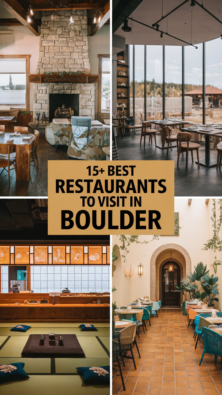15+ Best Restaurants To Visit In Boulder