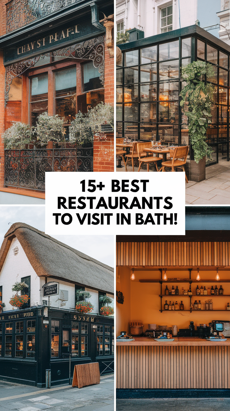 15+ Best Restaurants To Visit In Bath