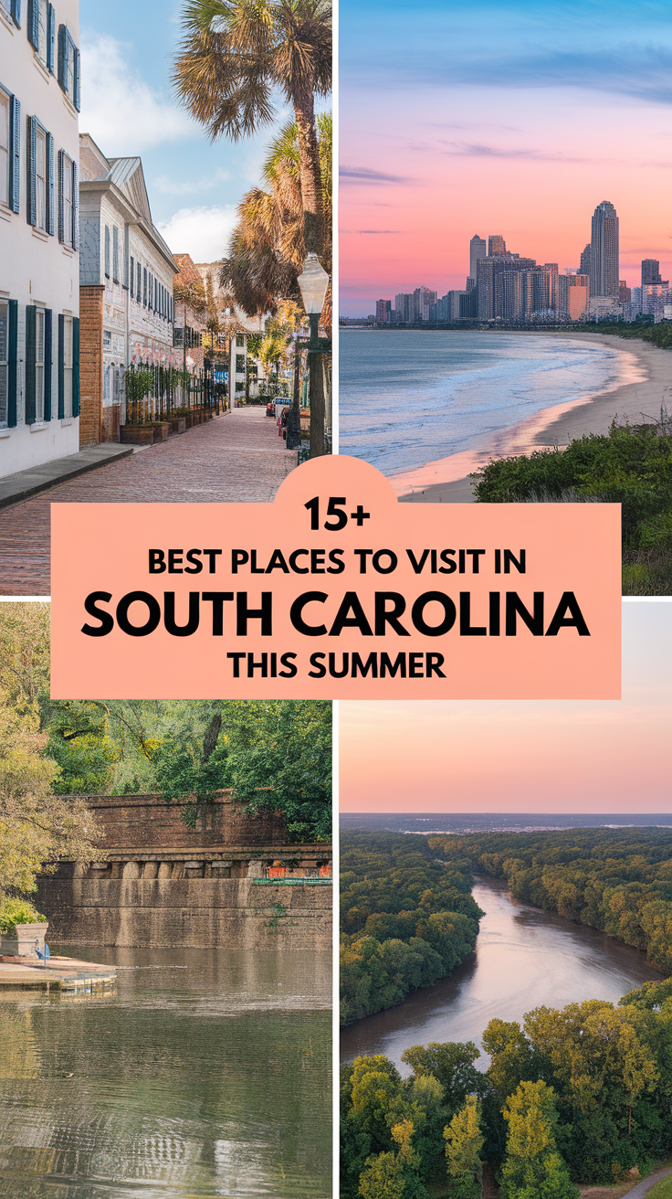 15+ Best Places To Visit In South Carolina This Summer.