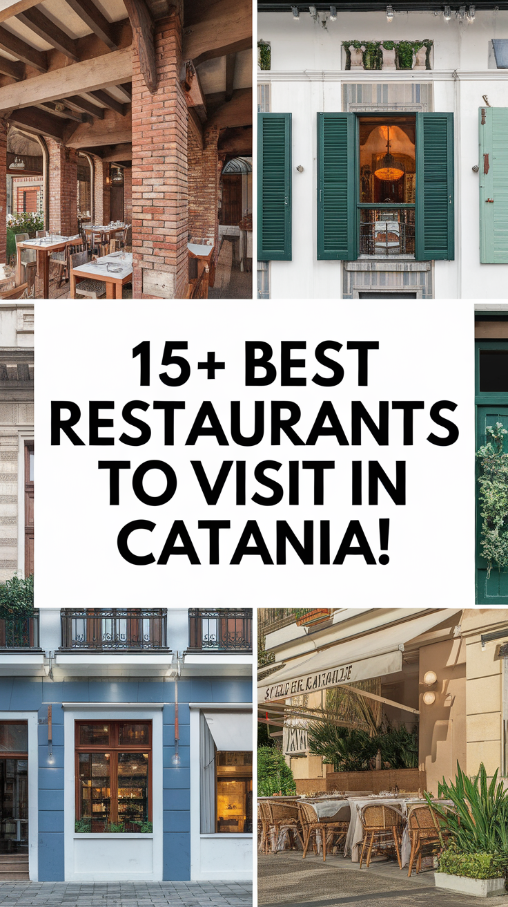 15+ BEST RESTAURANTS TO VISIT IN CATANIA