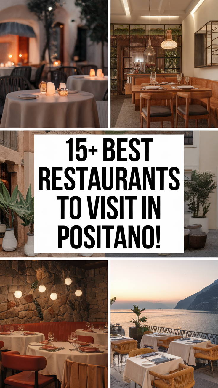 15+ Best Restaurants To Visit In Positano
