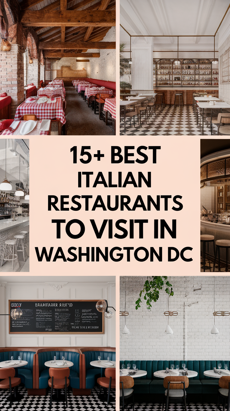 15+ Best Italian Restaurants To Visit In Washington DC