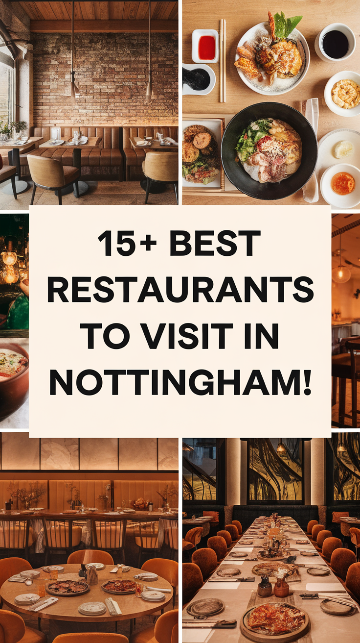 15+ Best Restaurants To Visit In Nottingham