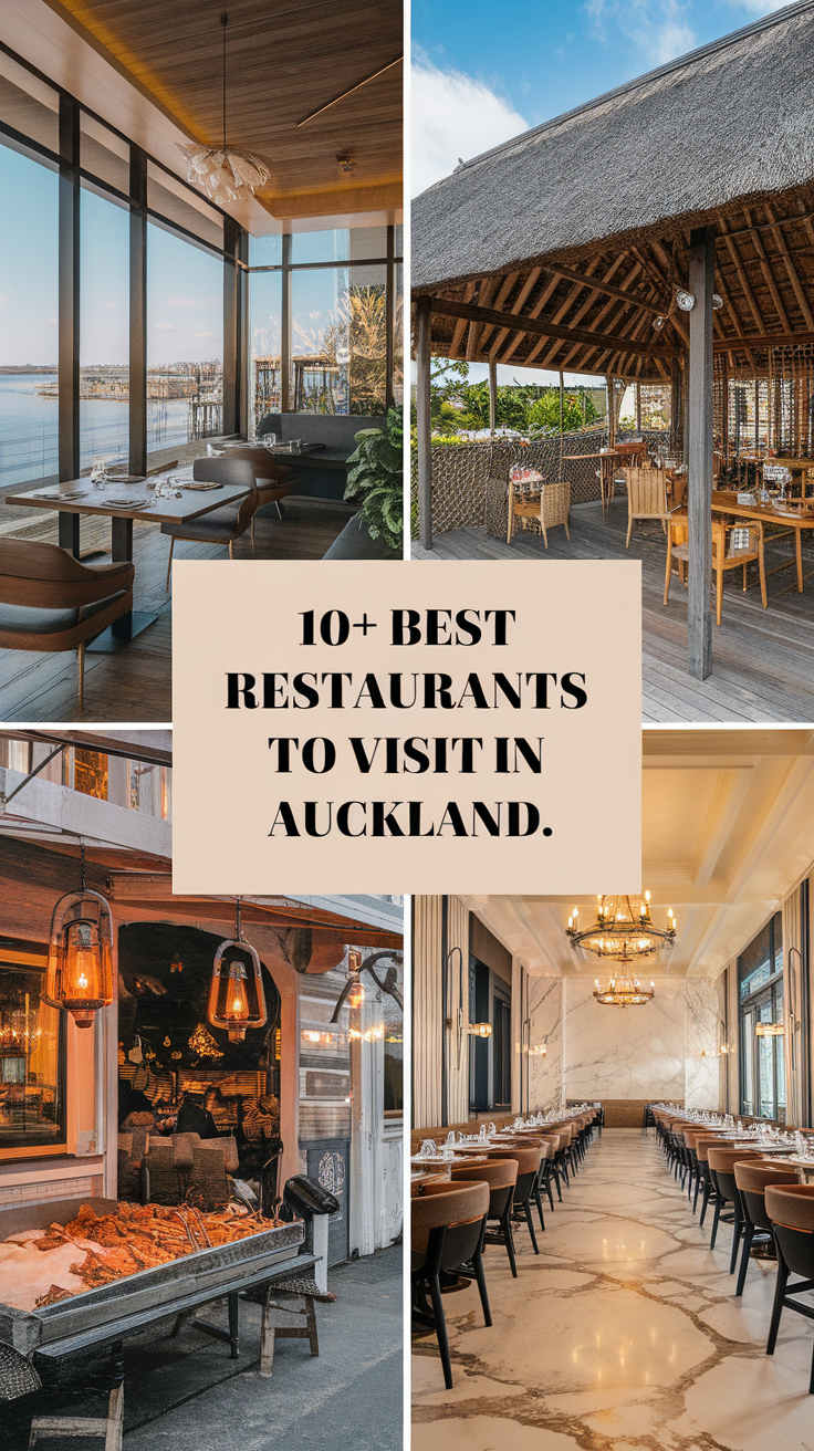 10+ Best Restaurants To Visit in Auckland.