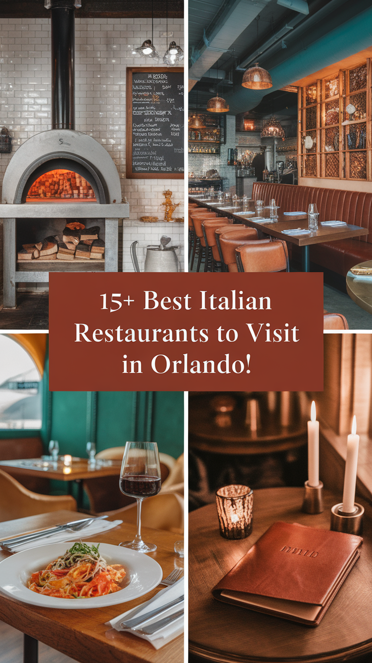 15+ Best Italian Restaurants To Visit In Orlando
