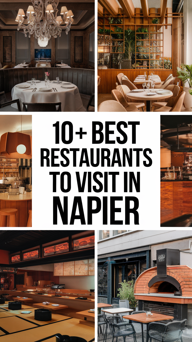10+ Best Restaurants To Visit in Napier.