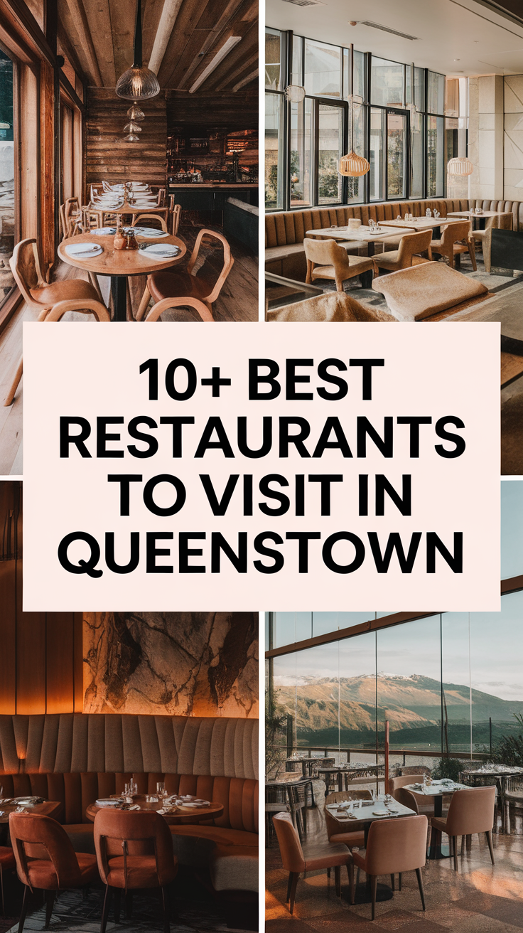 10+ Best Restaurants To Visit in Queenstown.