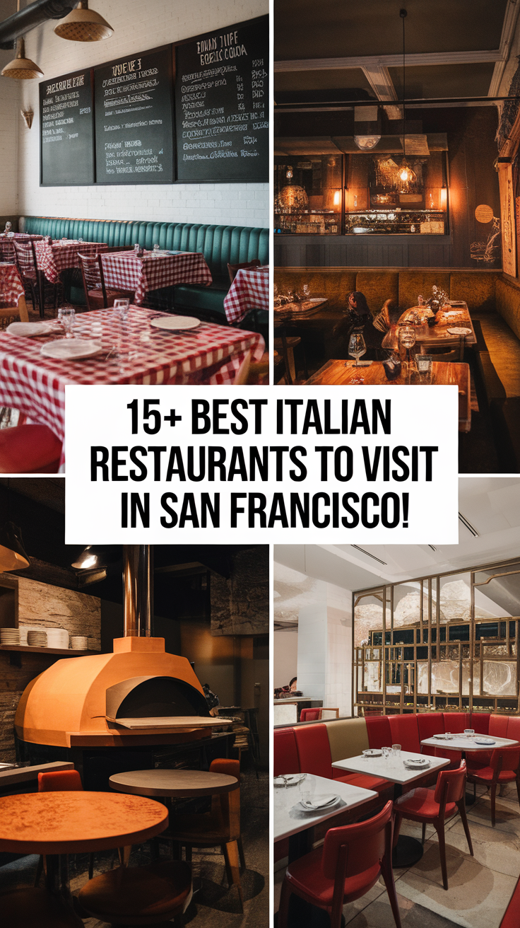 15+ Best Italian Restaurants To Visit In San Francisco