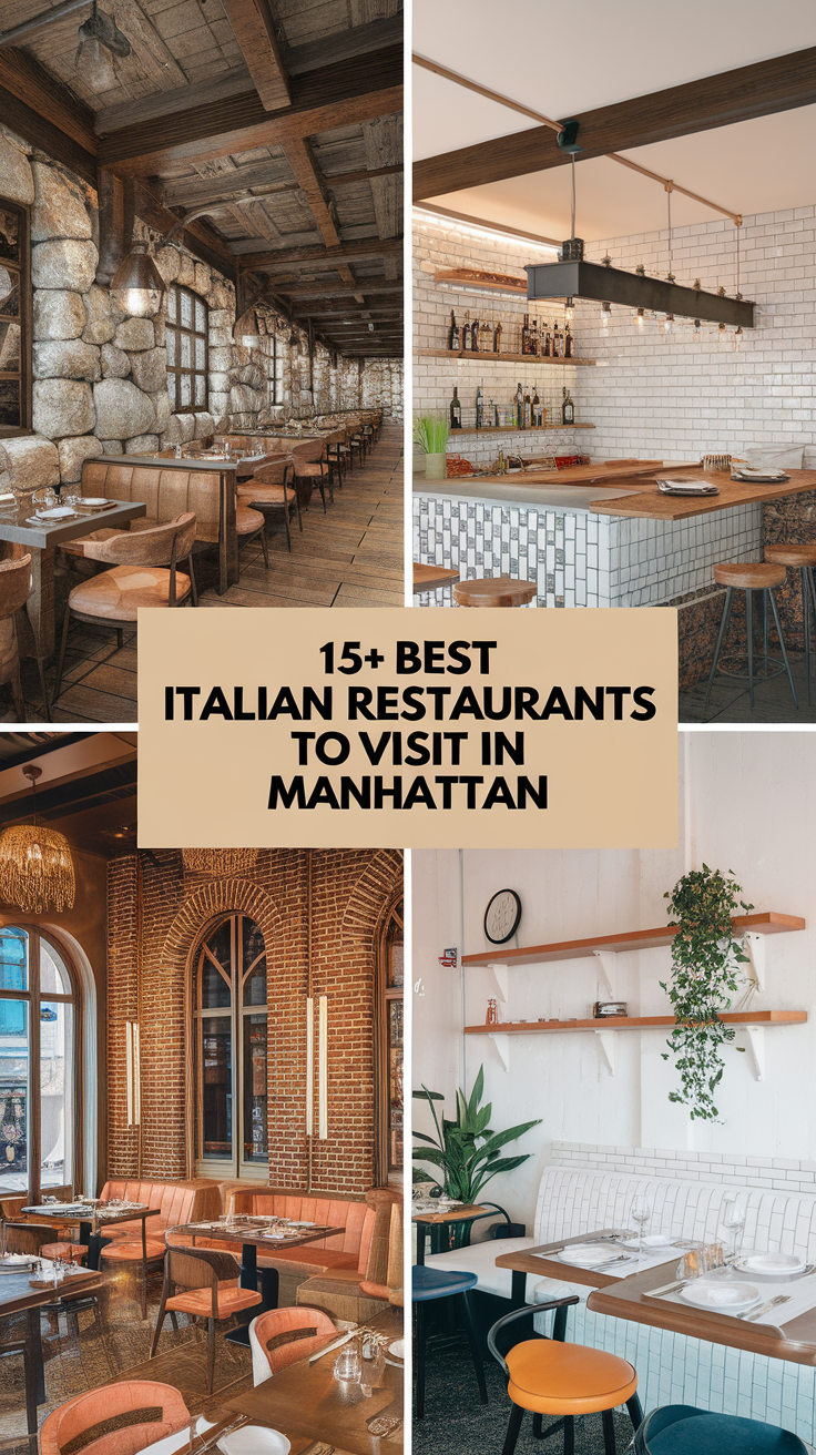 15+ Best Italian Restaurants To Visit In Manhattan