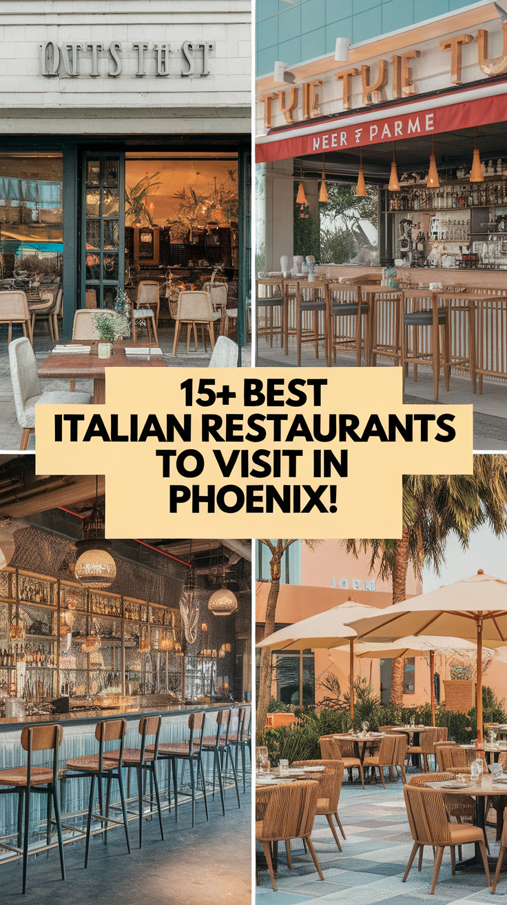 15+ Best Italian Restaurants To Visit In Phoenix
