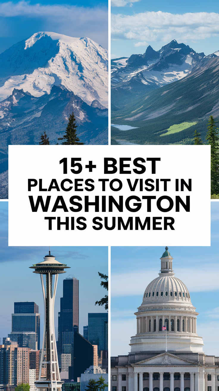 15+ Best Places To Visit In Washington This Summer.