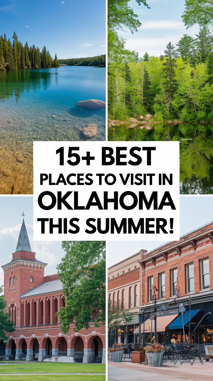 15+ Best Places To Visit In Oklahoma This Summer.