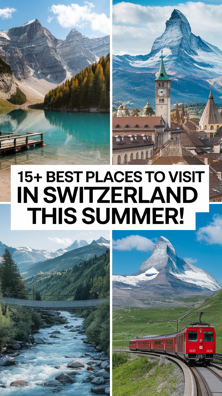 15+ Best Places to Visit in Switzerland This Summer.