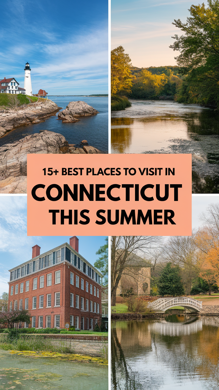 15+ Best Places To Visit In Connecticut This Summer.