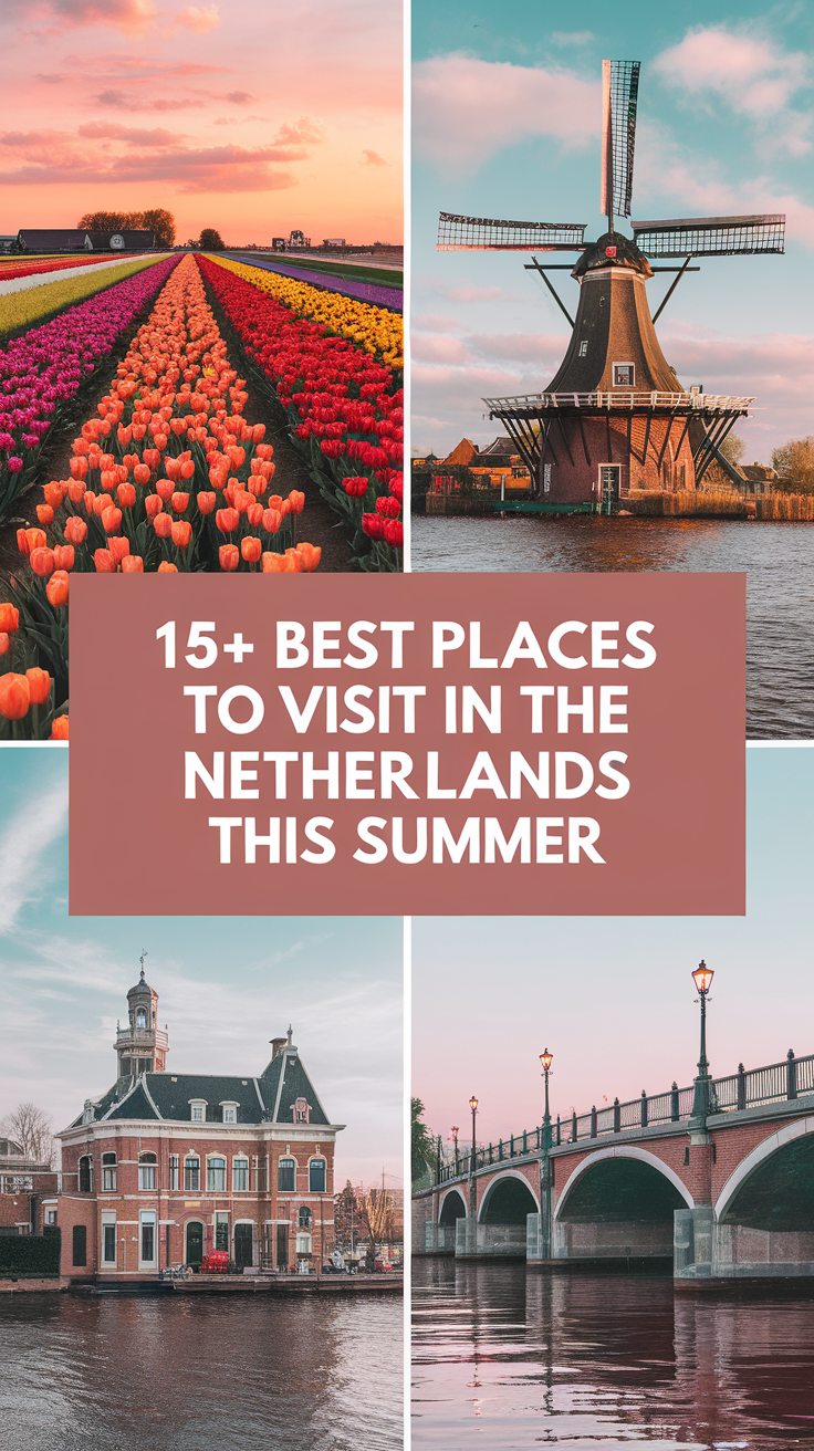15+ Best Places to Visit in the Netherlands This Summer.