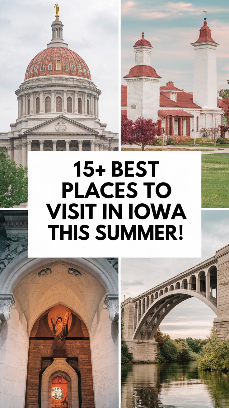 15+ Best Places To Visit In Iowa This Summer.