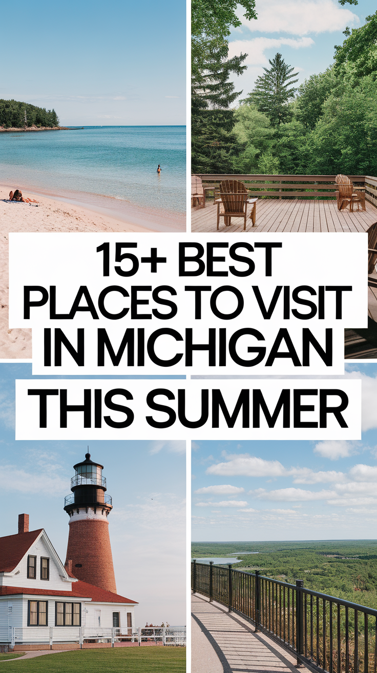 15+ Best Places To Visit In Michigan This Summer.