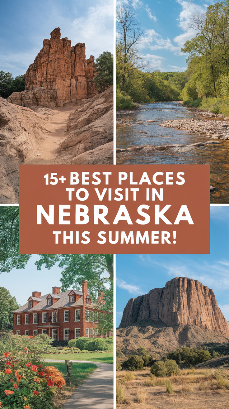 9. Platte River State Park - Waterfalls and Woodland Trails Tucked between Omaha and Lincoln, Platte River State Park is where city folks go to escape without driving halfway across the state. The park's two stunning waterfalls - especially the 50-foot Jenny Newman Falls - make perfect picnic spots after hiking through shady oak forests. The park's observation tower offers panoramic views of the Platte River Valley that'll make your Instagram followers jealous. Kids go nuts for the spray park on hot days, while adults appreciate the cozy cabins with AC for summer stays. Don't miss the bison herd grazing near the park entrance! 10. Pioneer Village - Step Back in Time History comes alive at Pioneer Village in Minden, where 28 buildings house over 50,000 artifacts from America's frontier days. This isn't some stuffy museum - you can climb aboard a real steam locomotive, peek inside a Pony Express station, and see one of the first Mercedes-Benz cars ever made. The vintage car collection will impress even non-gearheads, with beauties dating back to 1897. Time your visit for one of their old-timey craft demonstrations where blacksmiths and weavers show their skills. It's like Little House on the Prairie, but with AC in the gift shop. 11. Arbor Lodge State Park - Nebraska's Tree Haven J. Sterling Morton, founder of Arbor Day, would be proud of how his former estate has grown. Arbor Lodge State Park in Nebraska City boasts 250+ tree species across 72 acres, making it the perfect shady retreat on hot summer days. The 52-room mansion (open for tours) looks straight out of a Southern plantation novel. Kids love the treehouse-themed playground, while couples enjoy romantic walks through the flowering orchards. Visit in late summer when the apple harvest begins - the scent alone is worth the trip. 12. Cowboy Trail - Bike Through History Stretching 195 miles across northern Nebraska, the Cowboy Trail is the longest rails-to-trails project in the U.S. The flat, crushed limestone path follows the old Chicago & Northwestern Railroad line, passing through quaint farm towns and over historic bridges. For the best summer experience, tackle the 19-mile stretch from Norfolk to Battle Creek, where you'll pedal past sunflower fields in full bloom. Small-town cafes along the route serve up legendary pie to fuel your ride. Don't forget your camera - those small-town main streets are postcard-perfect. 13. Lake McConaughy - Nebraska's Ocean Locals call it "Big Mac" for good reason - this 30-mile-long reservoir is Nebraska's answer to beach vacation. The white sand shores and turquoise waters feel more Caribbean than Cornhusker, perfect for swimming, sailing, or just working on your tan. Adventure seekers can rent jet skis or pontoon boats, while anglers chase after walleye and white bass. The lake's 20+ campgrounds range from primitive to full-hookup, with the best spots at Arthur Bay for sunset views. Pro tip: Weekdays in June offer the best combo of warm water and smaller crowds. 14. Stuhr Museum of the Prairie Pioneer Step into an 1890s railroad town at Stuhr Museum in Grand Island, where costumed interpreters bring history to life. The 200-acre living history museum features real period buildings moved to the site, including a frontier church, schoolhouse, and general store. Summer visitors can watch blacksmith demos, ride a vintage steam train, or try their hand at old-timey crafts. The Pioneer Village is particularly magical at golden hour when the golden prairie light hits the historic buildings just right. 15. Indian Cave State Park - Bluffs and Petroglyphs Don't let the name fool you - Indian Cave State Park offers way more than just one cave. The real showstopper is the 3-mile stretch of Missouri River bluffs that turn fiery red at sunset. Ancient Native American petroglyphs hide along the trails, some dating back over 1,000 years. Summer weekends bring guided wildflower walks and owl prowls after dark. The park's rustic cabins (with AC!) book up fast, but there's always space at their riverfront campground. Listen for barred owls calling as you drift off to sleep. 16. Fort Robinson State Park - Where the West Was Won Once a bustling cavalry outpost, Fort Robinson now offers some of Nebraska's most unique summer adventures. Stay in historic officer's quarters converted to cozy lodges, or sleep under the stars at their buffalo herd campground. Ride horses through butte country like real cavalry soldiers, or join a jeep tour to spot wild turkeys and pronghorn. The on-site trailside museum tells fascinating stories about Crazy Horse and the Buffalo Soldiers who served here. Don't miss the evening flag retreat ceremony - it'll give you chills.
