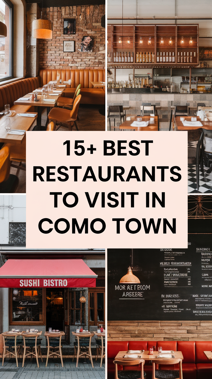 15+ Best Restaurants To Visit In Como Town