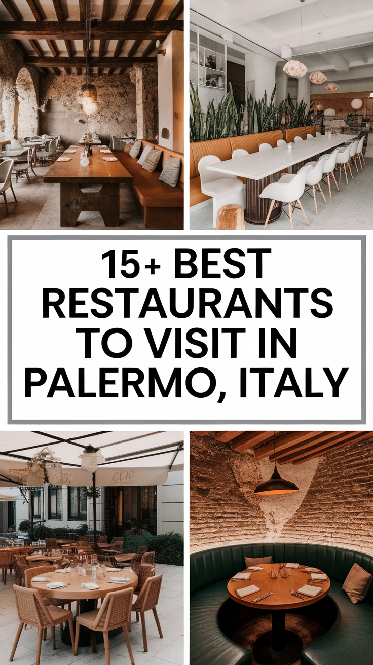 15+ Best Restaurants To Visit In Palermo Italy