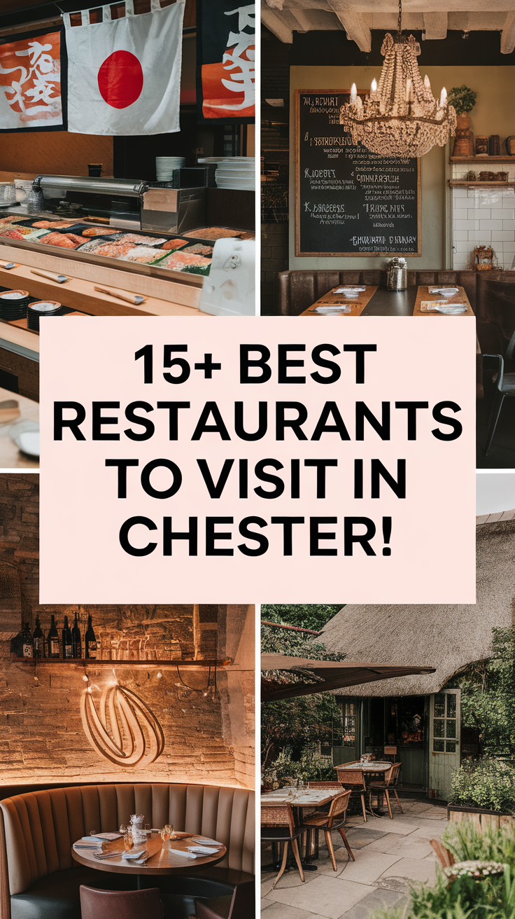 15+ Best Restaurants To Visit In Chester