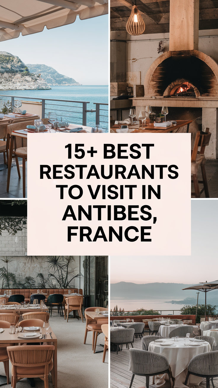 15+ Best Restaurants To Visit In Antibes France