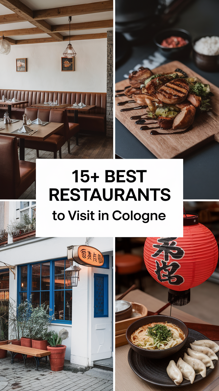15+ Best Restaurants To Visit In Cologne
