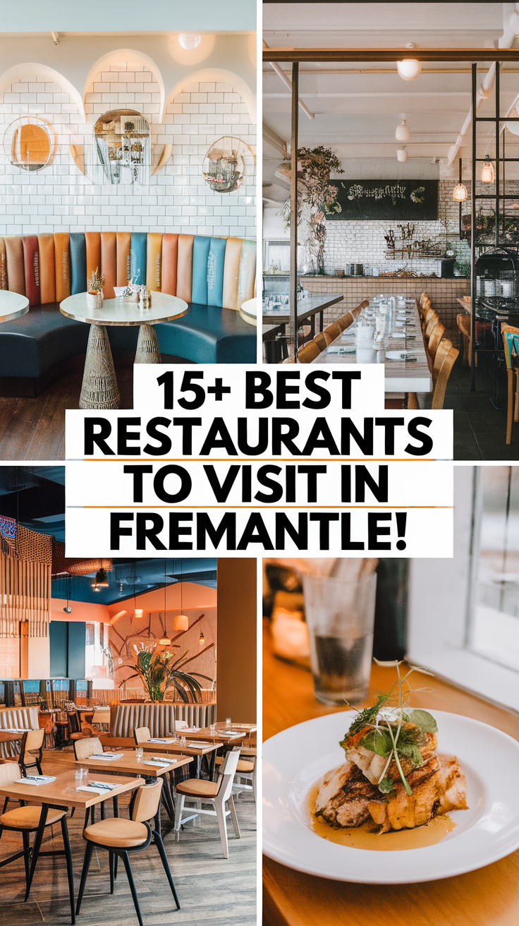 15+ Best Restaurants To Visit In Fremantle
