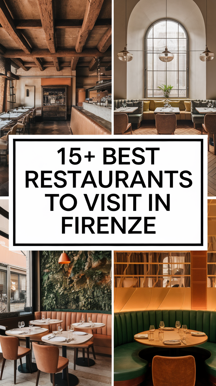 15+ Best Restaurants To Visit In Firenze