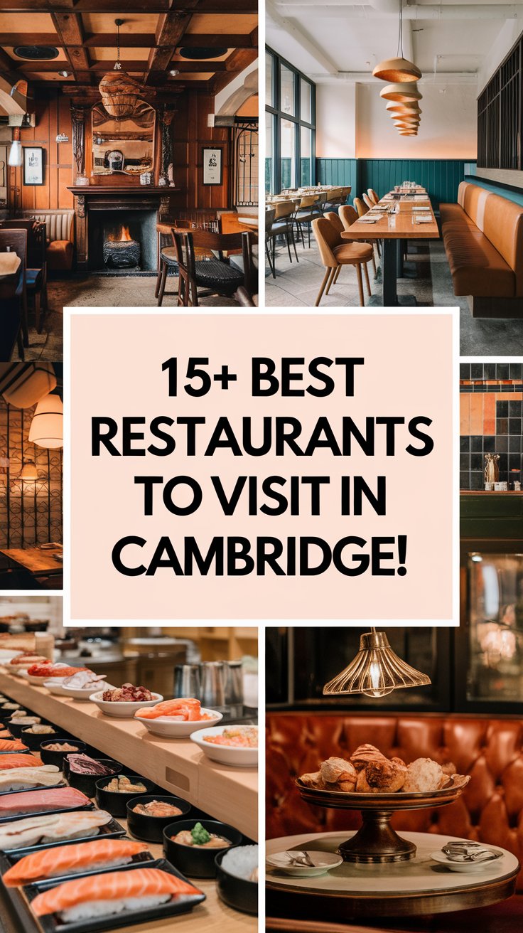 15+ Best Restaurants To Visit In Cambridge