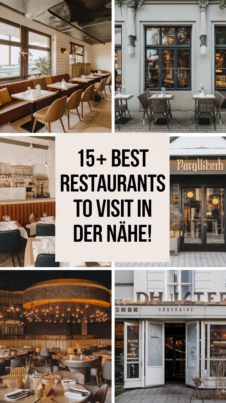 15+ Best Restaurants To Visit In Der Nähe