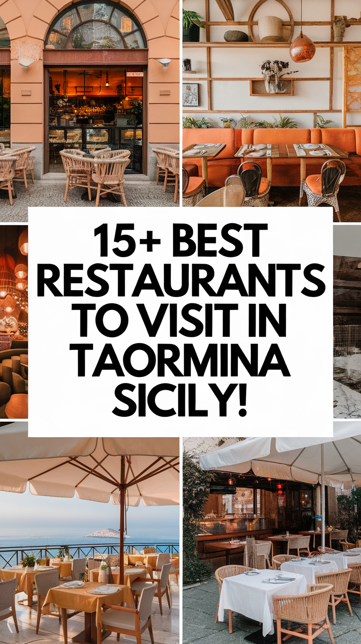 15+ Best Restaurants To Visit In Taormina Sicily
