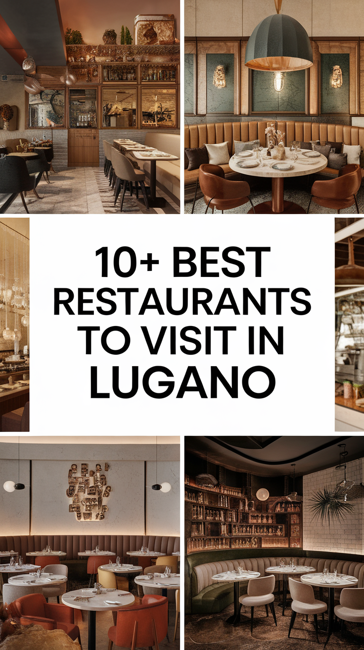 10+ Best Restaurants To Visit in Lugano.