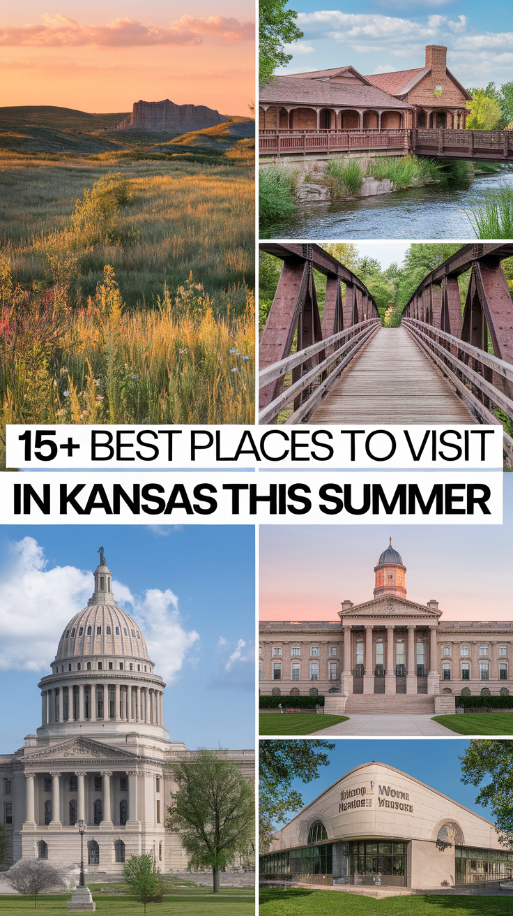 15+ Best Places To Visit In Kansas This Summer.