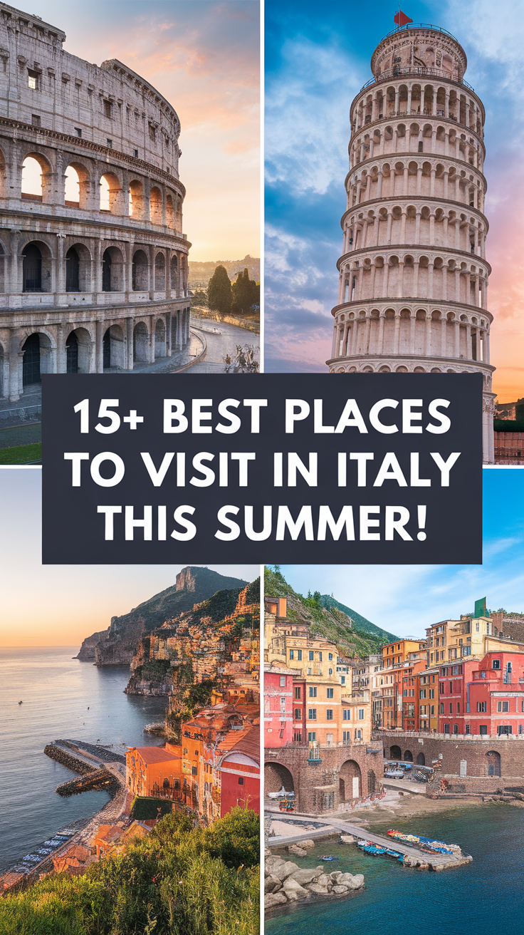 15+ Best Places to Visit in Italy This Summer.