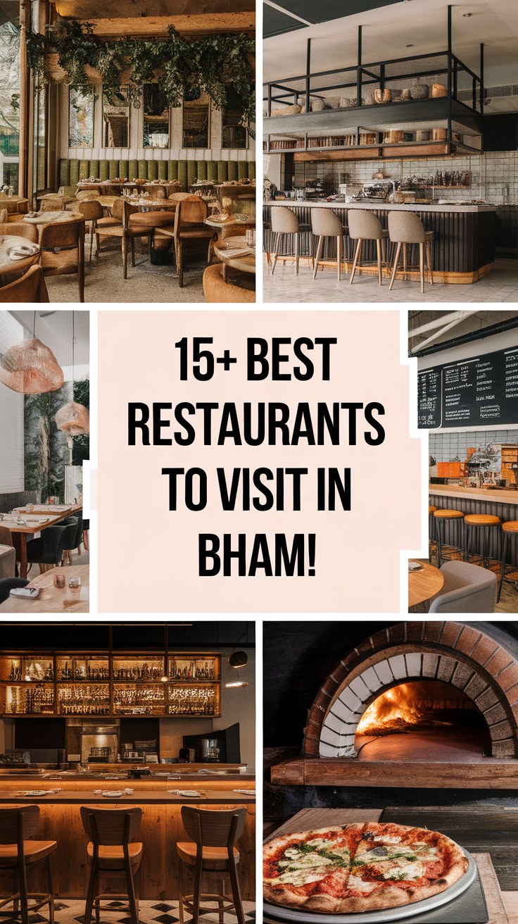 15+ Best Restaurants To Visit In Bham