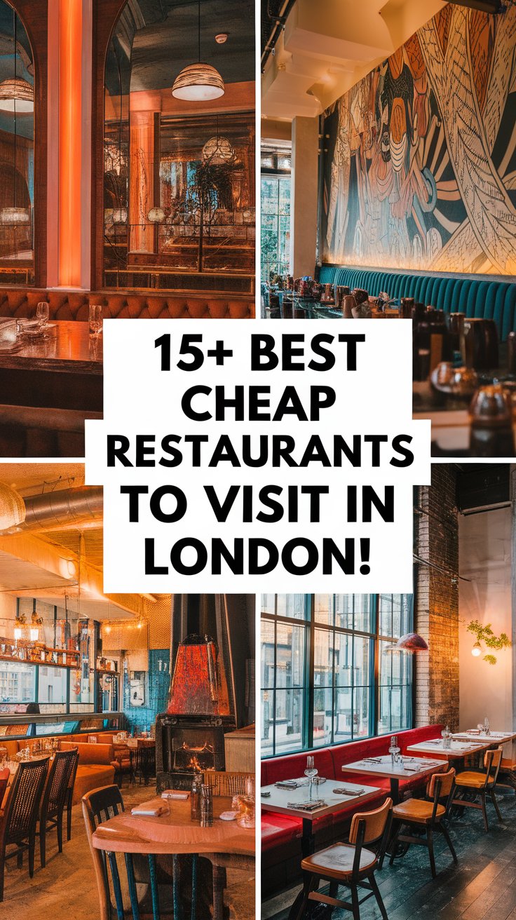 15+ Best Cheap Restaurants To Visit In London