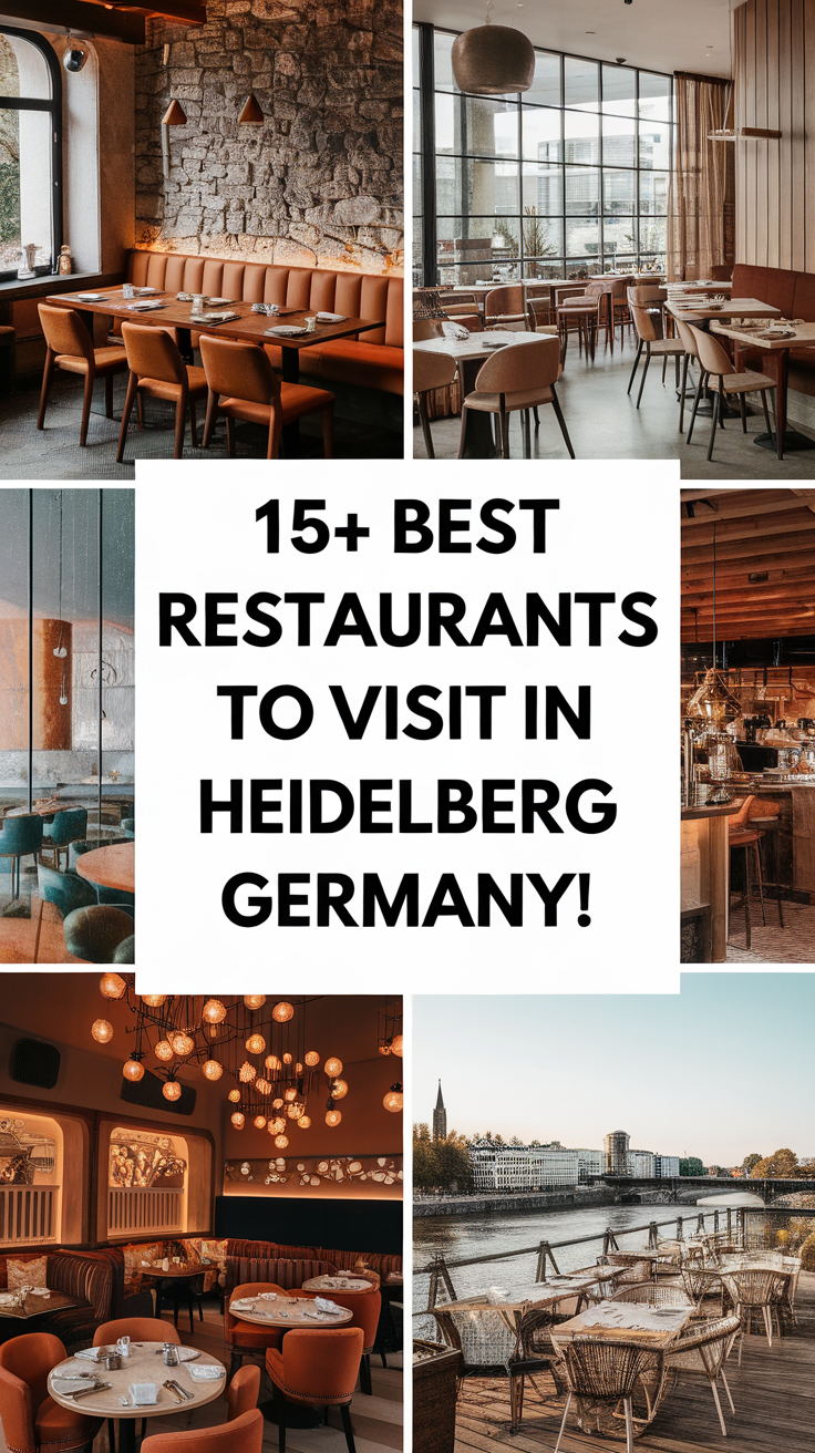 15+ Best Restaurants To Visit In Heidelberg Germany