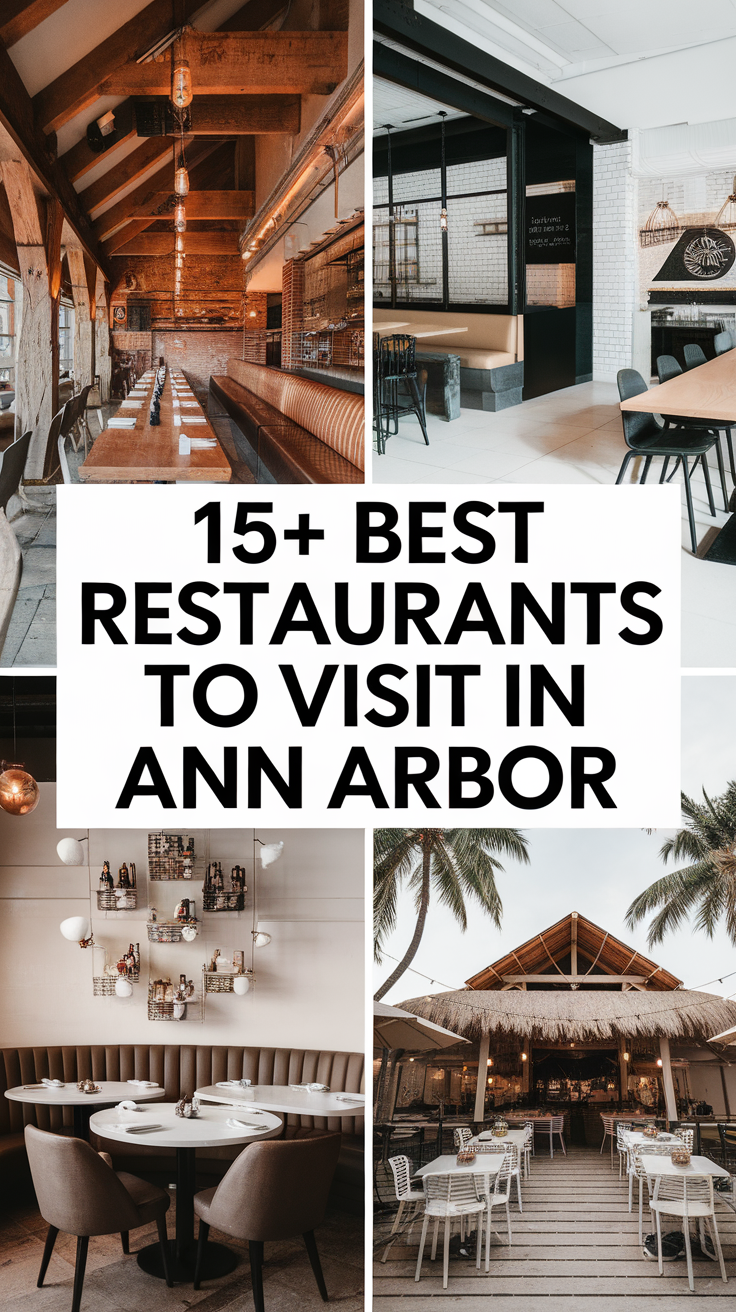 15+ Best Restaurants To Visit In Ann Arbor