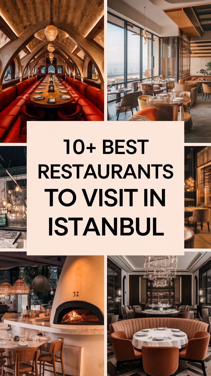 10+ Best Restaurants To Visit in Istanbul.