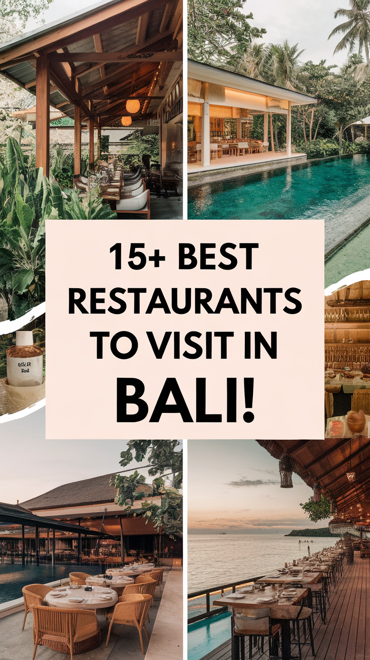 15+ Best Restaurants To Visit In Bali