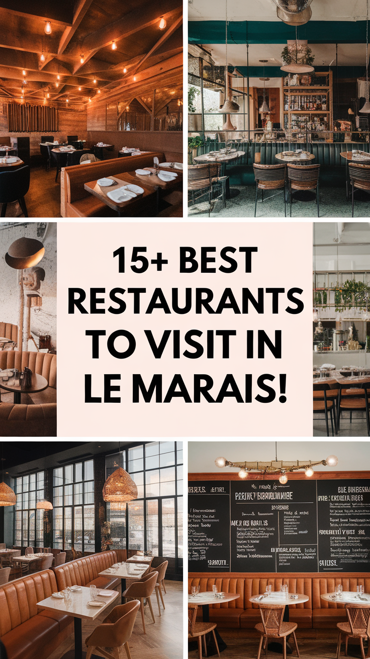 15+ Best Restaurants To Visit In Le Marais