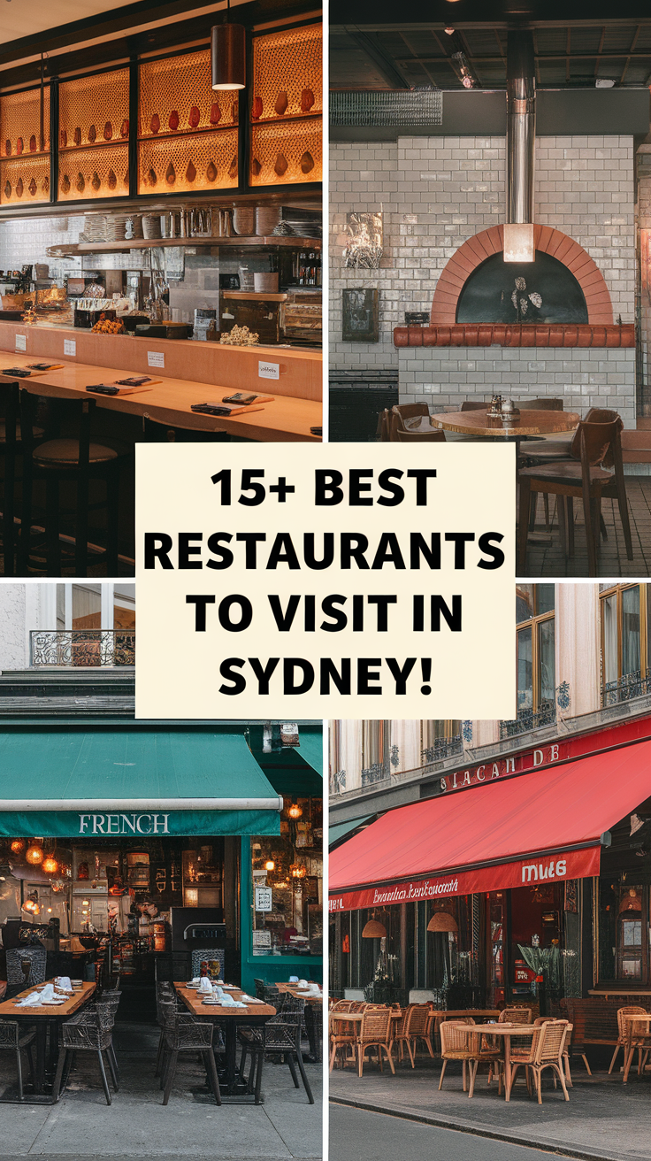 15+ Best Restaurants To Visit In Sydney