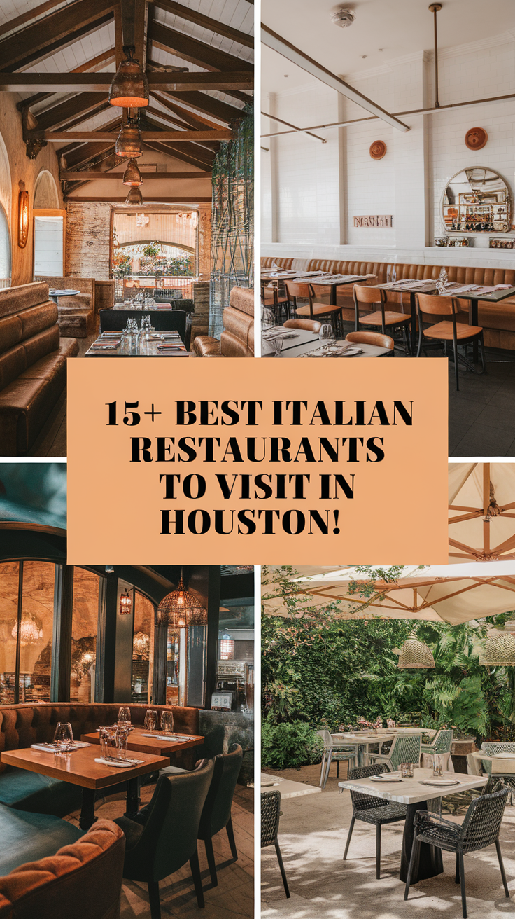 15+ Best Italian Restaurants To Visit In Houston