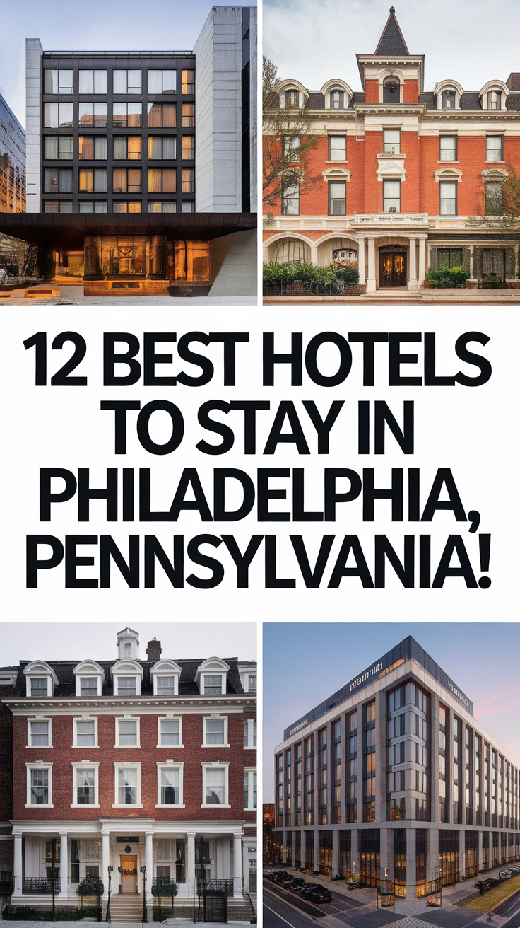 12 Best Hotels To Stay In Philadelphia, Pennsylvania